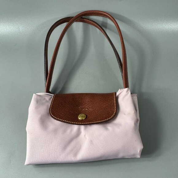 LONGCHAMP LE PLIAGE BEIGE MEDIUM Long Handle, Medium - Picture 14 of 14